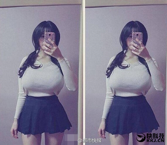 韩国巨胸妹爆红引网友关注:身材比例夸张上围傲人