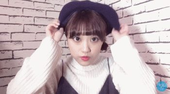 美帽和美发不可兼得?樱花妹空气感