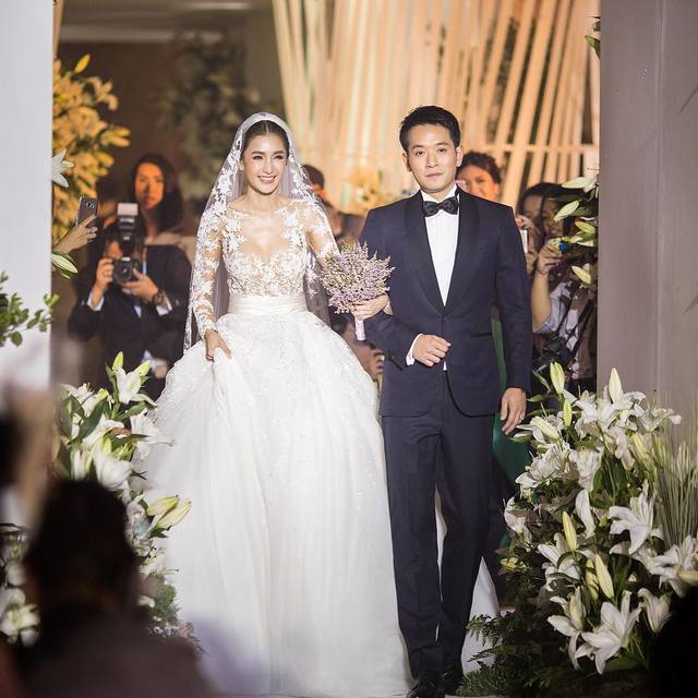 白富美的婚礼长这样!变装6套堪称