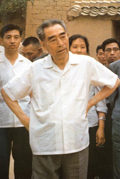 1973年6月，周恩来重返延安。