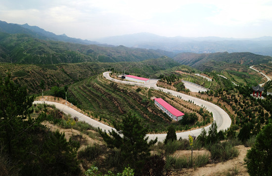 娄烦县生态经济园区(图片来源:山西省林业厅)