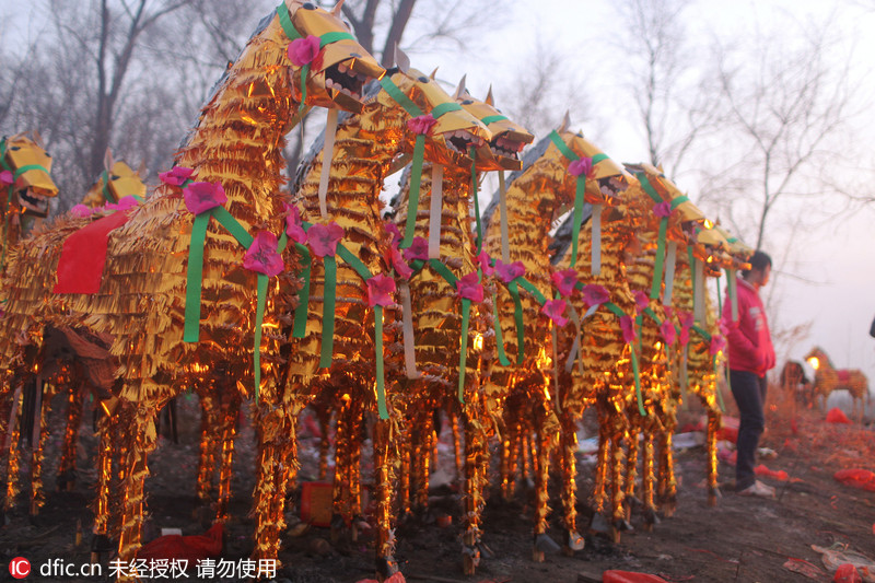 山东宋代古冢现神秘祭祀活动 似神鬼大片