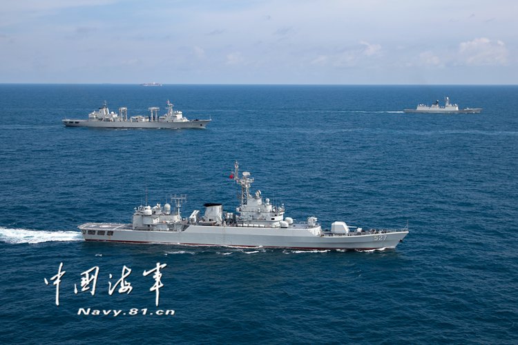 —2014年7月18日 出发地点 山东青岛 护航兵力 导弹护卫舰盐城舰