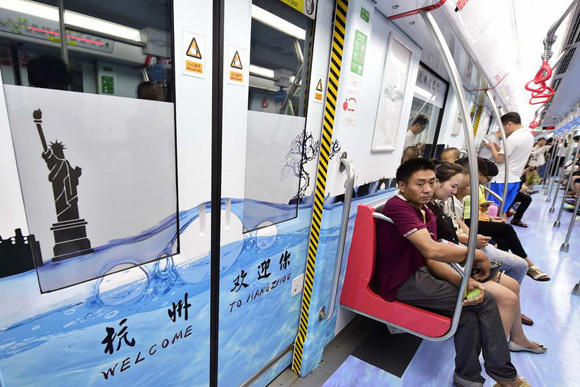 在杭州g20地铁专列,邂逅三思地铁led照明的科技之美
