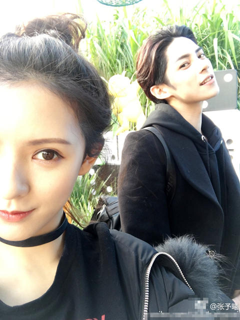 张予曦公布恋情 男友是台湾艺人曾参加相亲节目
