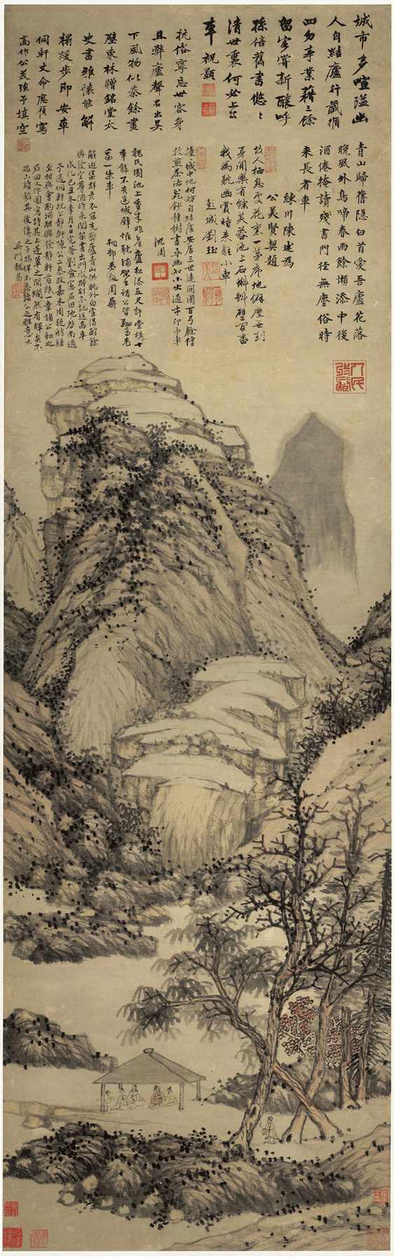 中国书画十大名家丨“心与天游” 沈周数字水墨发行